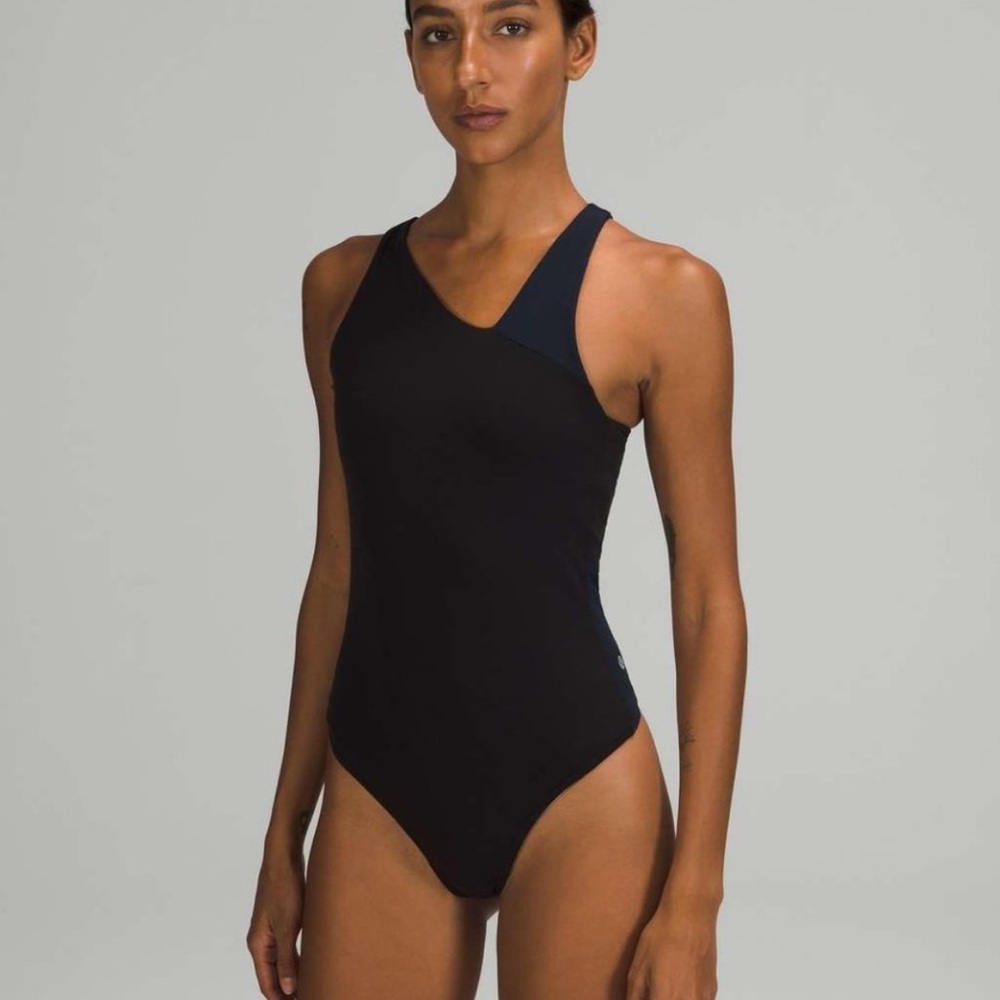 Lululemon Nulu Asymmetrical Bodysuit